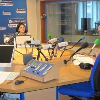 Karine Lalieux (à droite), et Marie-Christine Marghem (à gauche). 