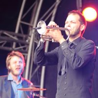 Le quatuor belge Big Noise était sur la scène "Carrefour des Talents" ce mercredi à Spa.