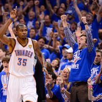 Kevin Durant a une nouvelle fois porté le Thunder vers la victoire