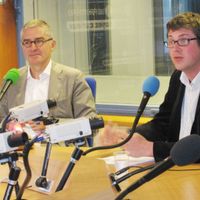 "Il faut supprimer de l'impôt des sociétés et les niches fiscales", plaide Thierry Denuit (à droite)