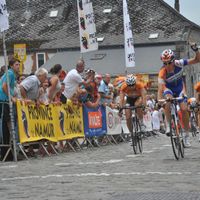 L'arrivée de la première étape entre Florennes et Philippeville