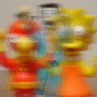 Les Simpsons sont un peu flous
