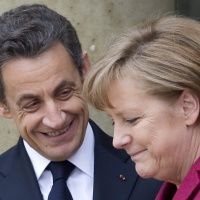 Angela Merkel et Nicolas Sarkozy à l'Elysée le 19 mars dernier