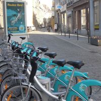 240 vélos sont disponibles, répartis sur un réseau de 24 stations.