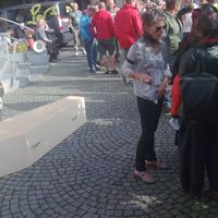 Ils étaient environ 200 devant l’Hôtel de ville ce jeudi matin.