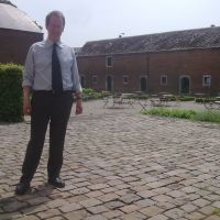 Le fondateur Michel Petit à Upigny