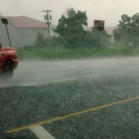 Les pluies sont tombées abondamment entre 6h30 et 8h00.