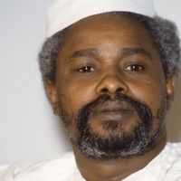 Hissène Habré en 1987
