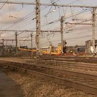 Circulation ferroviaire interrompue à Anvers: perturbations attendues aussi mardi matin