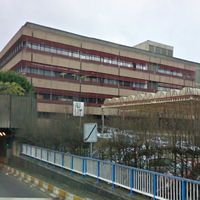 Le bâtiment Roullier sur le site de l'UT, dans la ville-haute. 