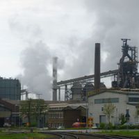 Sidérurgie dans la Sarre (Allemagne)