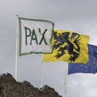 Hommage à un soldat wallon au pèlerinage de l'Yser à Diksmude