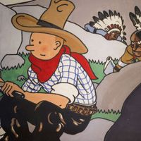 Nouveau record pour la couverture de "Tintin en Amérique": 1,3 million d'euros 