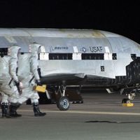 L'avion spatial sans pilote "X-37B" le 3 décembre 2010