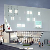 Liège: le futur centre du design sera recouvert d'un textile "high tech" Liège: le futur centre du design sera recouvert d'un textile "high tech"