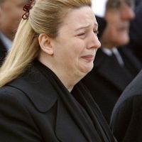 Souha Arafat le jour de la mort de son mari le 11 novembre 2004