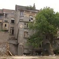 Maisons délabrées avenue Fonsny à Bruxelles
