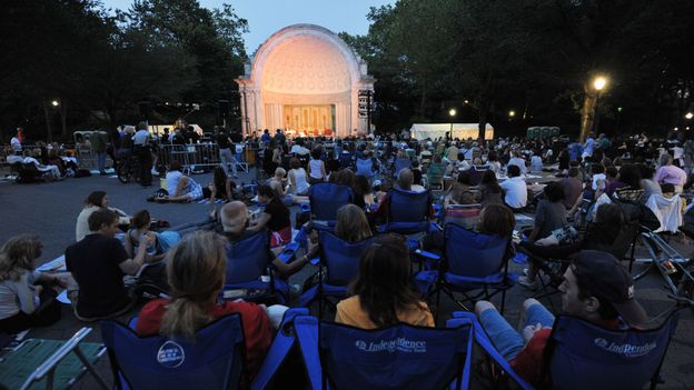 La "Tosca" de Puccini en plein air à Central Park
