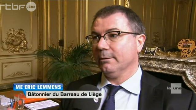 Interview d&#39;Eric Lemmens du 14 février 2012, Journal télévisé 13h : RTBF Vidéo - large