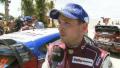 N. Gilsoul, copilote de T. Neuville, après leur 3ème place au Rallye de Grèce (O. Gaspard)